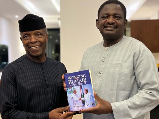 Femi Adesina’s book, provides honest account of Buhari as President, says Osinbajo