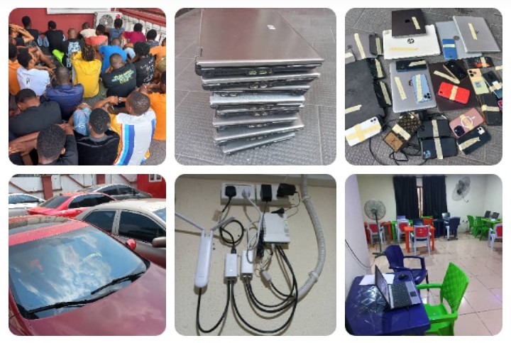 Anti-crimes commission arrests internet fraud trainees