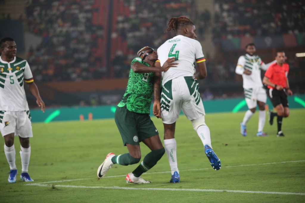 Nigeria defeat Cameroon, qualify for cup of nations quarter-final