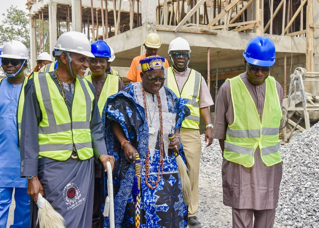 Obasanjo commences construction of housing estate in Abeokuta