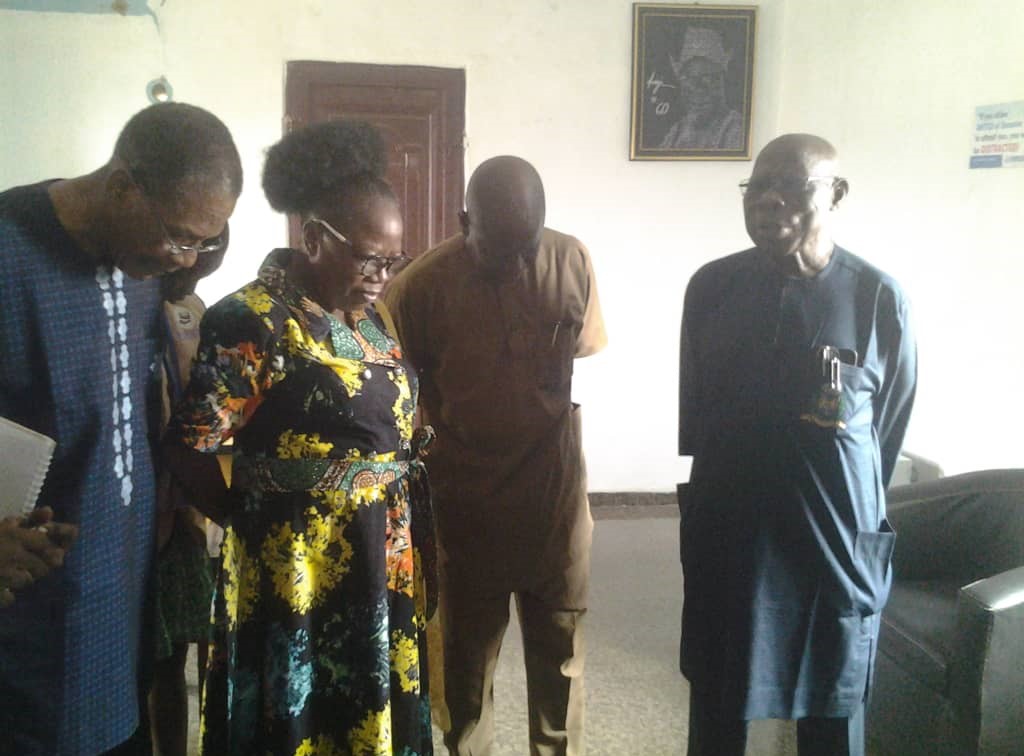 Obasanjo leads prayer session at penpushing media corporate headquarters