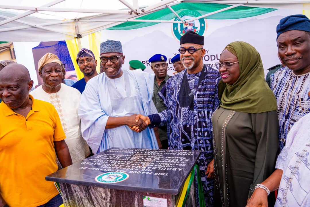 Governor Abiodun commissions siun-owode road, promises more infrastructural development