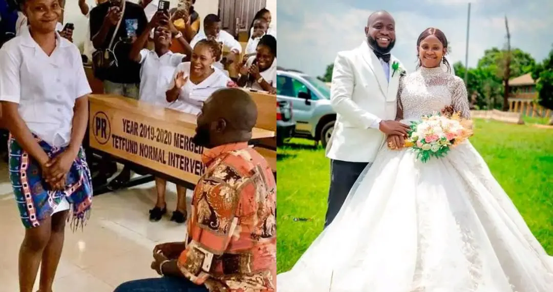 Lecturer marries student