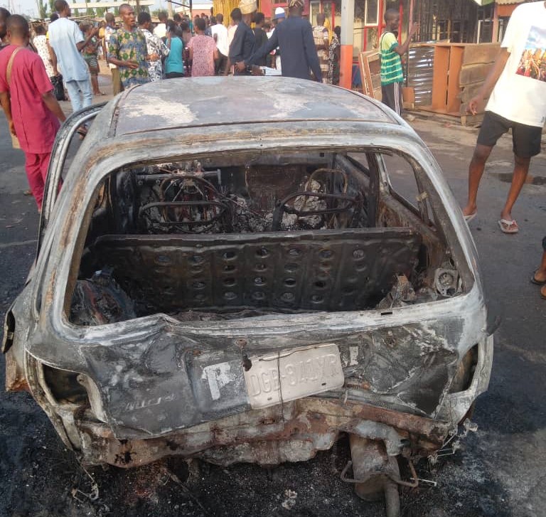 Tanker explosion claims one life in Abeokuta, vehicles, properties destroyed