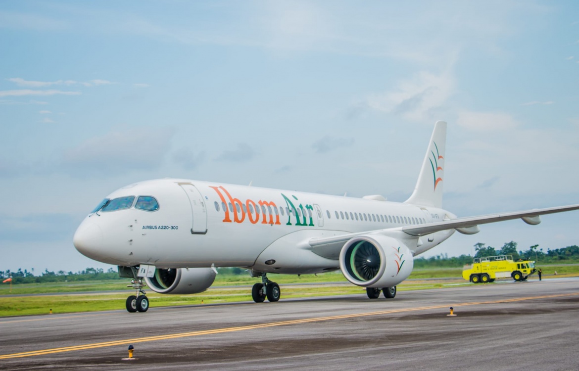 Faulty landing gear disrupts ibom airline flight