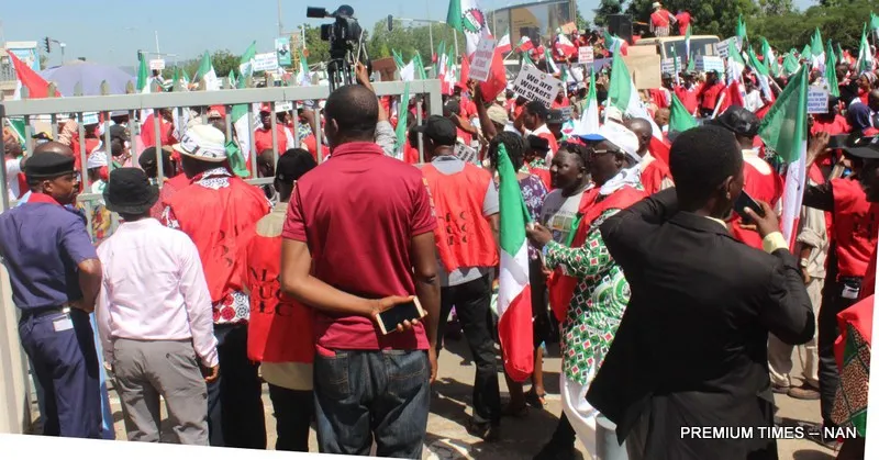 Nigerian workers to embark on indefinite strike on Monday