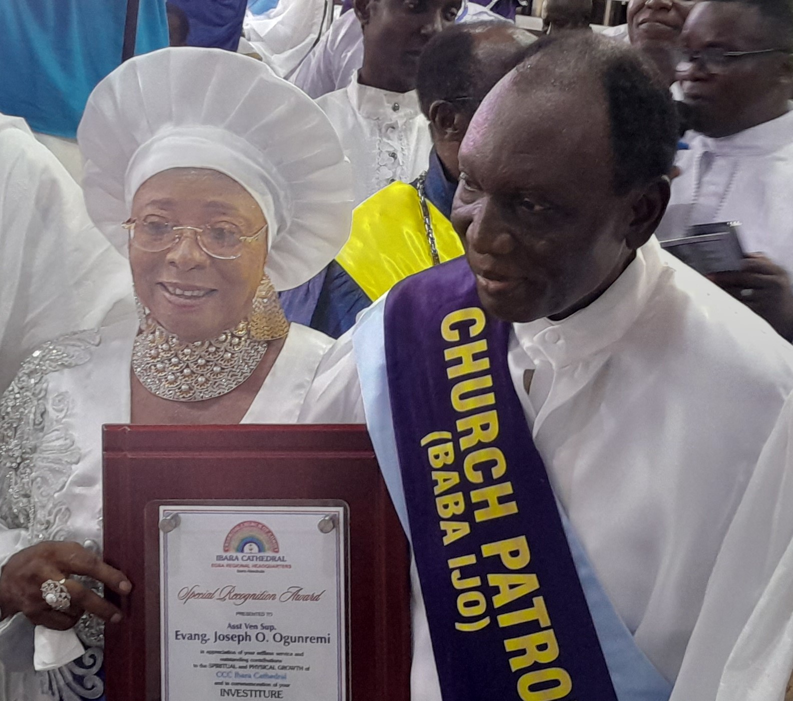 Pa Joseph Ogunremi installed patron of celestial church of christ