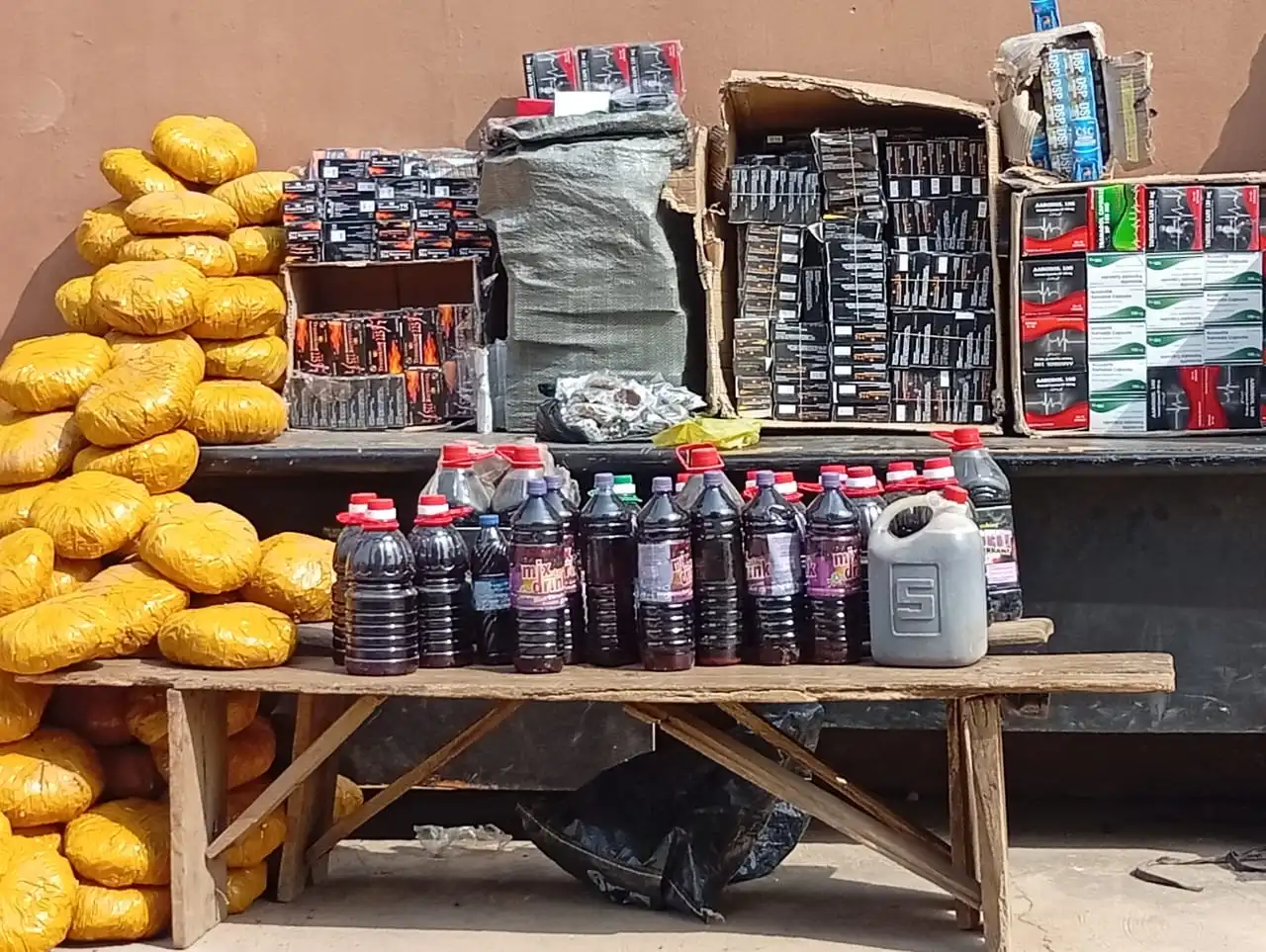 Drug Law Enforcement Agency arrests ex-convict, recovers 316,800 bottles of codeine