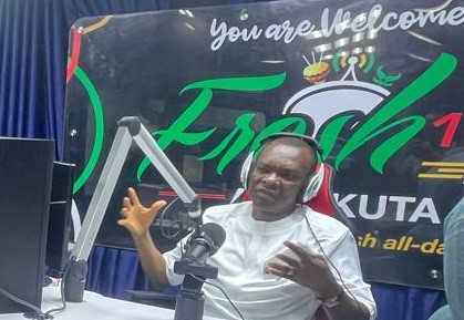 Apostle Lawrence Achudume turns ‘broadcast journalist’ appears on Fresh FM Radio Station