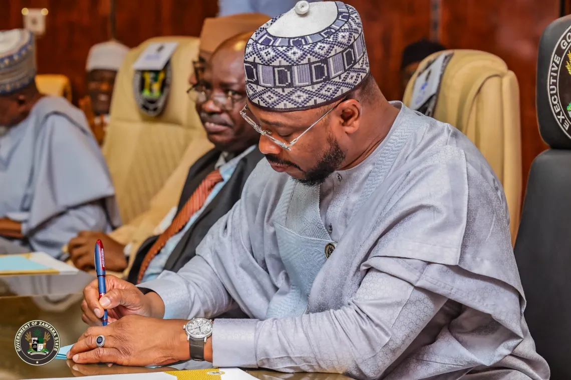 Governor Lawal swears in new Zamfara State Head of Service, creates office for donor programmes