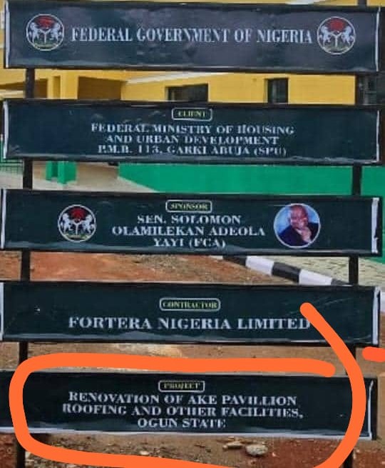 Stop laying claim to project you did not facilitate in ogun state, Amosun cautions Yayi