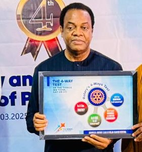 Donald Duke joins Rotary Club of Ikeja-Alausa Central