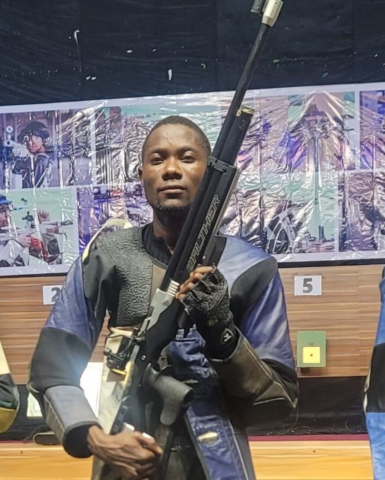 Ogun state representative, Taiwo Ogunbanwo dethrones Nigeria’s number one shooter at national sports festival