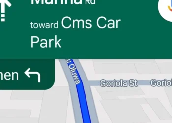 Google Maps updates renamed Lagos streets