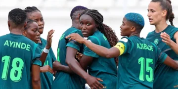 Nigeria’s Super Falcons ruthlessly defeat Zambian team 5-0 to secure ticket for 2024 Women’s Africa Cup of Nations semi-finals
