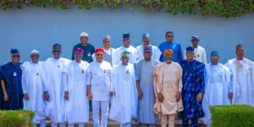 All Progressives Congress Governors meet with Tinubu ahead of Thursday’s National Executive Committee meeting