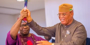Akpabio hands over all progressives congress leadership in Akwa Ibom state to Eno