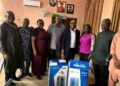 Lagos State University Economics Alumni Class of 2000 donates Public Address System to enhance lecture delivery