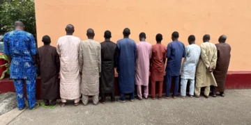 Anti-Crimes Commission arrests 12 suspected illegal Bureau de Change operators in Lagos