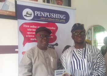 Association of Nigerian Broadcasters Executive Members visits Penpushing Media, seeks collaboration