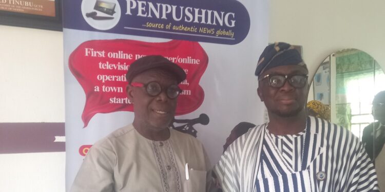 Association of Nigerian Broadcasters Executive Members visits Penpushing Media, seeks collaboration