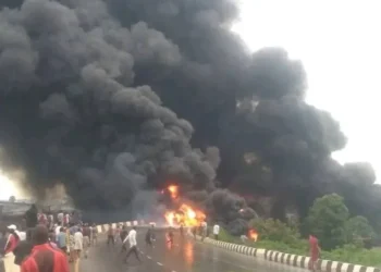 Four injured as gas tanker collides with fuel tanker in Zaria