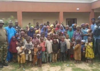 Nigerian military rescues dozens of children from bandits in Katsina state
