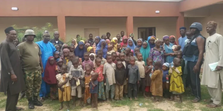 Nigerian military rescues dozens of children from bandits in Katsina state