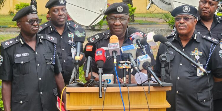 Police arrest suspected most wanted armed robbers who specializes in attacking churches in Delta state