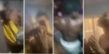 Lagos state secondary school students caught smoking Indian hemp in hostel