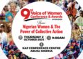 Voice of Women Conference Awards to hold October 2 in Abuja