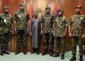 Be proactive to crush emerging armed groups, Tinubu tells new service chiefs