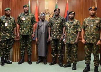 Be proactive to crush emerging armed groups, Tinubu tells new service chiefs