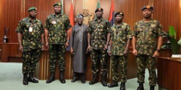 Be proactive to crush emerging armed groups, Tinubu tells new service chiefs