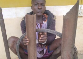So-Safe Corps apprehends rail track thief