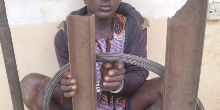 So-Safe Corps apprehends rail track thief