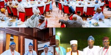 Penpushing member, Sarafa Isola joins President Tinubu, other prominent Nigerians for Special Iftar in Aso rock