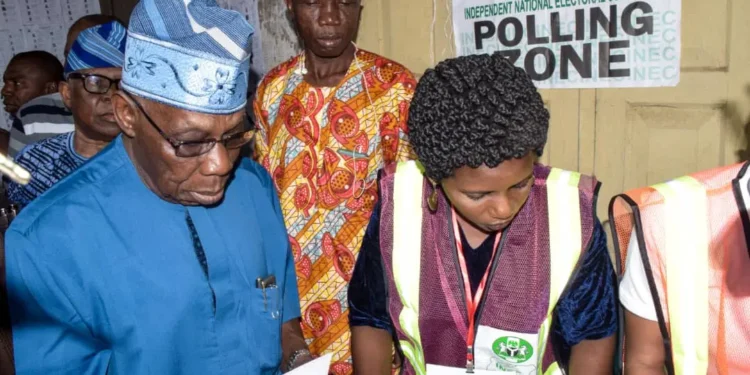 I can assure you my father will vote for All Progressives Congress in 2027 election, says Iyabo Obasanjo