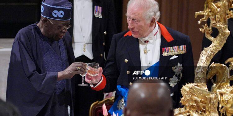 Britain’s King Charles says ‘Naija no dey carry last’, as he hosts President Tinubu