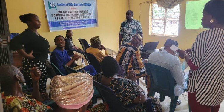 Coalition of Non-Governmental Organisations organize capacity building workshop for scaling adoption of Civil Society Organisations self-regulation in Nigeria