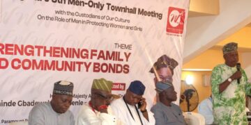 Traditional Ruler of Ilaro, Oba Olugbenle hosts 5th edition on men-only townhall meeting, calls on men to safeguard rights of women