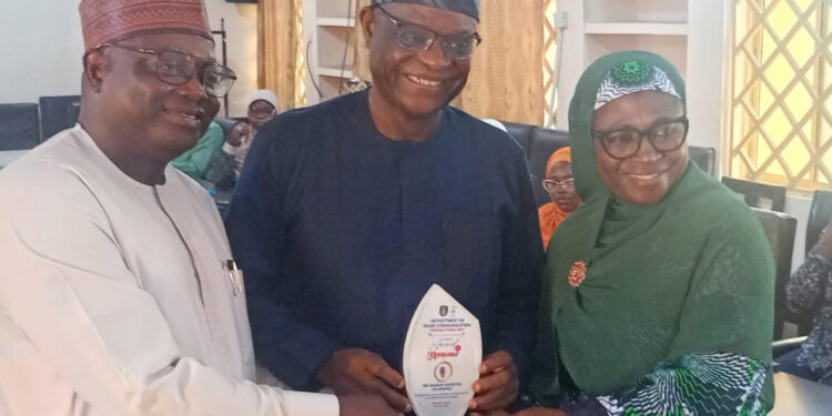 University of Ilorin honours journalism icon, Raheem Adedoyin