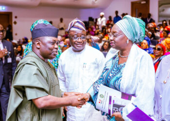 Ogun State Deputy Governor urges women to claim space in leadership, governance