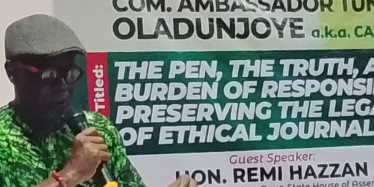 For the Records: Welcome speech by Prince Dimeji Kayode-Adedeji, Chairman Planning Committee, in memory of Late Tunde Oladunjoye organized by Committee of Friends held at Cinema Hall June 12, Cultural Centre, Kuto, Abeokuta on April 7, 2026