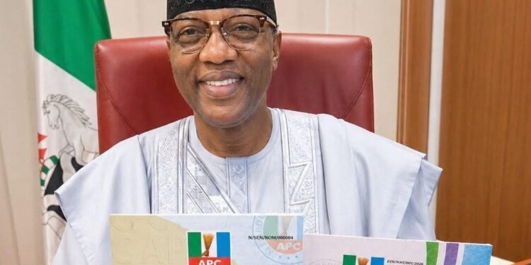Gbenga Daniel picks nomination forms, shuns consensus candidature of Dapo Abiodun
