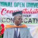 Penpushing member, Mr Latin bags BSc from National Open University of Nigeria