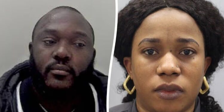 Nigerian couple jailed three years in United Kingdom over £433,000 fraud