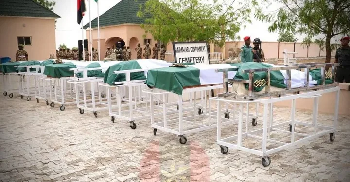 Slain Brigadier General Braimah, other soldiers buried