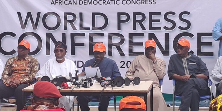 African Democratic Congress alleges electoral commission of plot to enforce one-party state