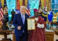 Kayode Aare presents letter of credence to Trump, assumes duty as Nigeria’s envoy to America